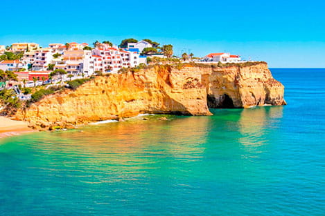 Carvoeiro Beach - perfectalgarvetransfers.com - Perfect Algarve Transfers